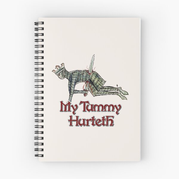 Item preview, My Tummy Hurteth - Knight Tummy Ache designed and sold by snazzyseagull.