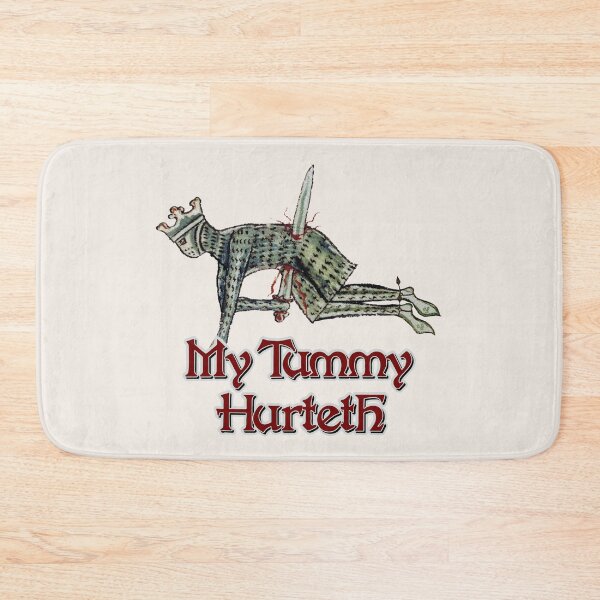 Item preview, My Tummy Hurteth - Knight Tummy Ache designed and sold by snazzyseagull.