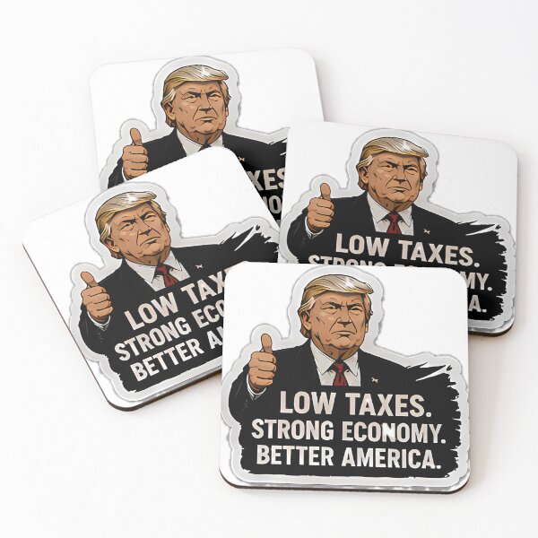 Item preview, Low Taxes, High Expectations designed and sold by ikramandco.