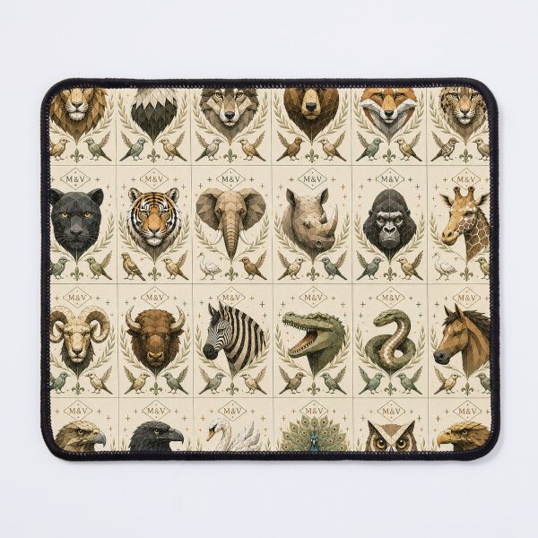 Item preview, Geometric Royal Wildlife Collection designed and sold by Qenlo.