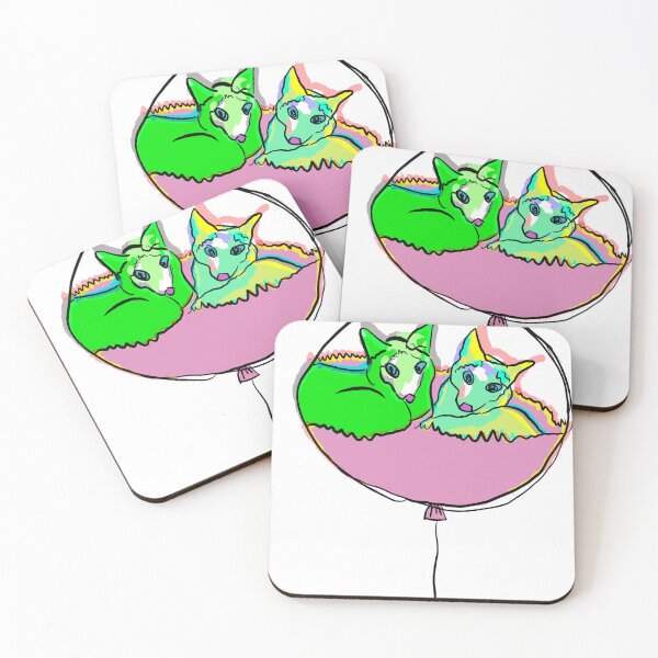 Item preview, Two Sneaky Rat Cats designed and sold by samsongeal.