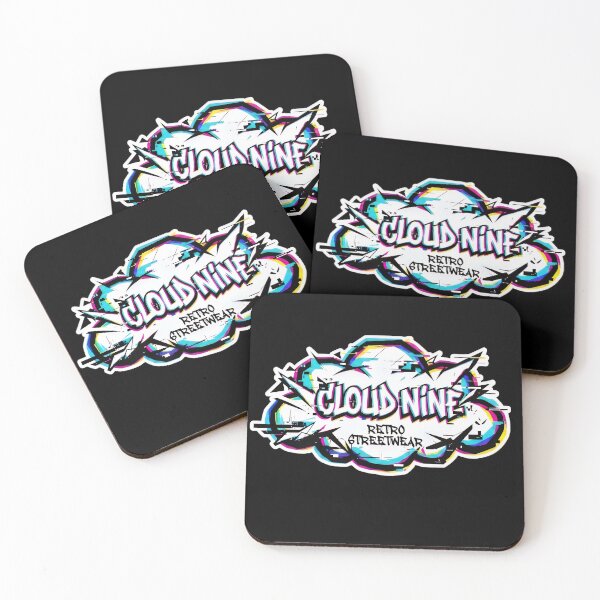Item preview, Cloud Nine Retro Streetwear Glitch Graffiti designed and sold by B3LL81.