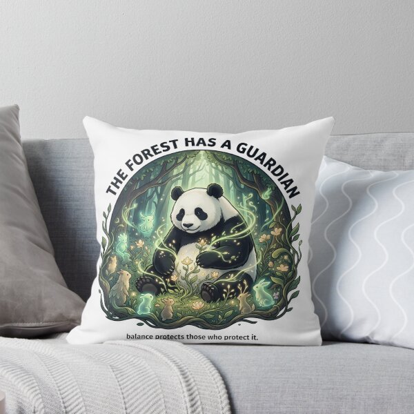 Item preview, Panda Spirit Forest Guardian Eastern Fantasy Spiritual designed and sold by LunaMarkos.