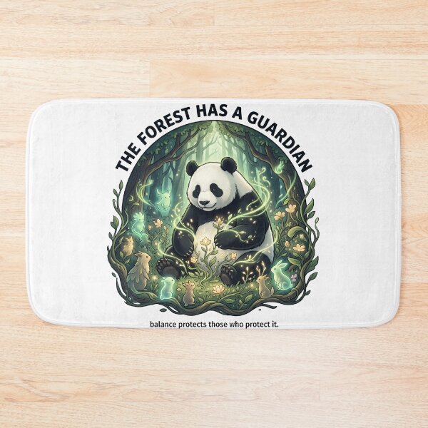 Item preview, Panda Spirit Forest Guardian Eastern Fantasy Spiritual designed and sold by LunaMarkos.