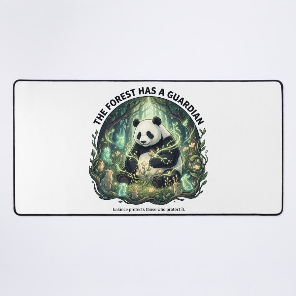 Item preview, Panda Spirit Forest Guardian Eastern Fantasy Spiritual designed and sold by LunaMarkos.