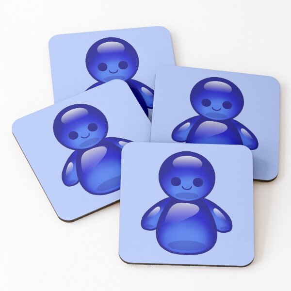 Artikelvorschau, Kawaii Blaue Meeple entworfen und verkauft von kittybox.