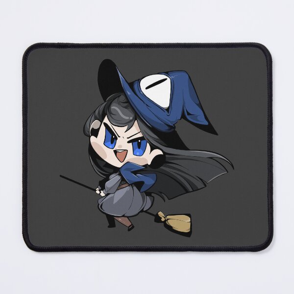 Item preview, Flying Chibi Witch on a Broom – Cute Halloween Witch | Chibi Nightmares designed and sold by bella-rosa87.