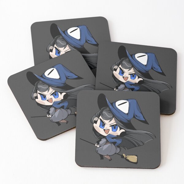 Item preview, Flying Chibi Witch on a Broom – Cute Halloween Witch | Chibi Nightmares designed and sold by bella-rosa87.