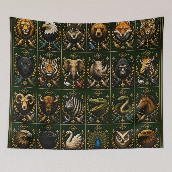 Item preview, Royal Geometric Wildlife Collection designed and sold by Qenlo.