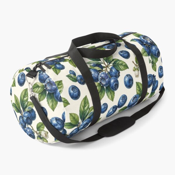 Item preview, Blueberry Garden Seamless Pattern designed and sold by Side Quest Co..