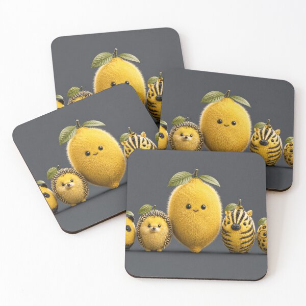 Item preview, Lemon Animal Characters designed and sold by LiMarchee.
