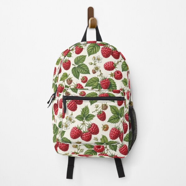Item preview, Raspberry Botanical Pattern designed and sold by Side Quest Co..