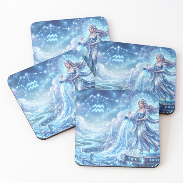 Item preview, Aquarius sign designed and sold by cutegiftcore.