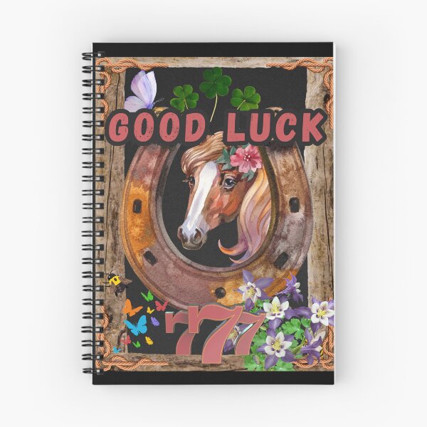 Item preview, Good Luck Positive Message Horse  designed and sold by GoGreenlove.