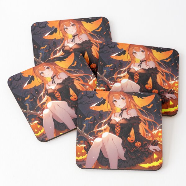 Item preview, Halloween Pumpkin Princess – Cute Gothic Anime Girl Spooky Design designed and sold by AnimDream .