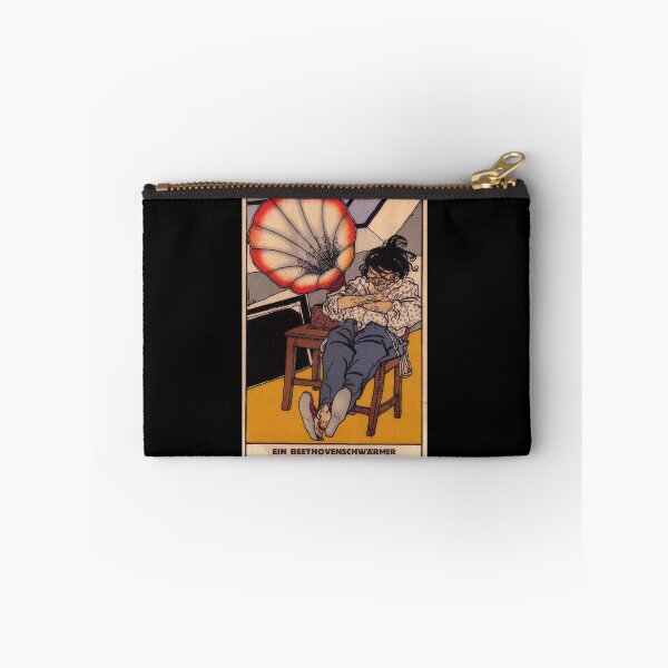 Item preview, Vintage  color lithograph A Beethoven Enthusiast  designed and sold by stevepaint.