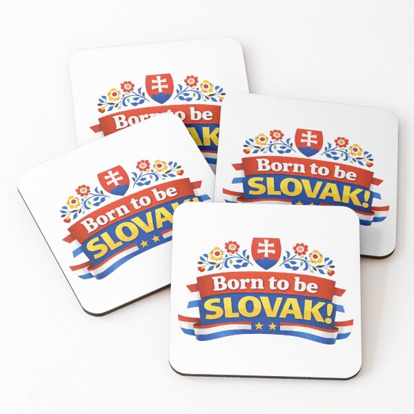 Item preview, "Born to Be Slovak" Proud Slovakia Heritage Folk Design. designed and sold by The-T-In-Retro.