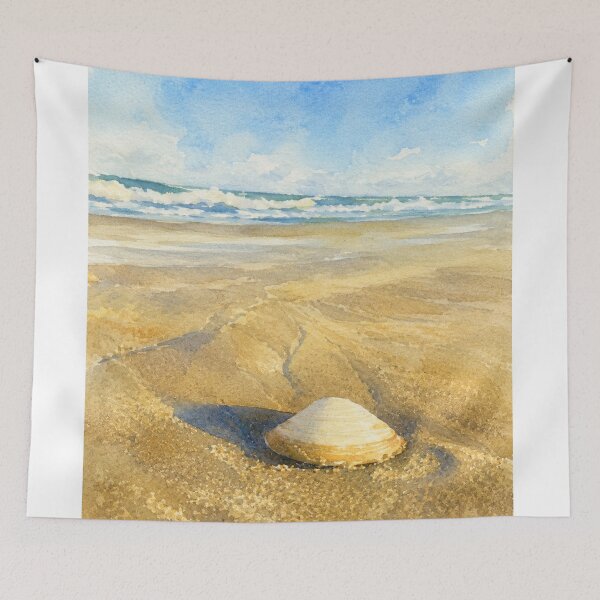 Item preview, Shell on the beach designed and sold by Carol-arts-.