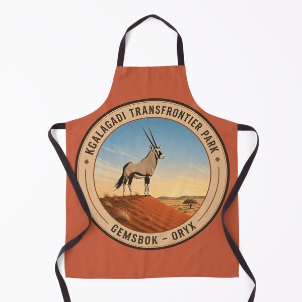 Item preview, Kgalagadi Gemsbok Badge – Red Dune Wildlife Series designed and sold by The Digital Compass.