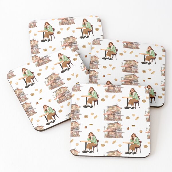 Item preview, Cozy Cafe Aesthetic and Coffee Lover Pattern designed and sold by Tee-Pulse.