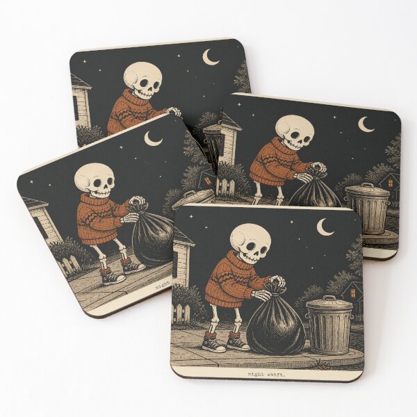 Item preview, night shift designed and sold by justcoffeepls.