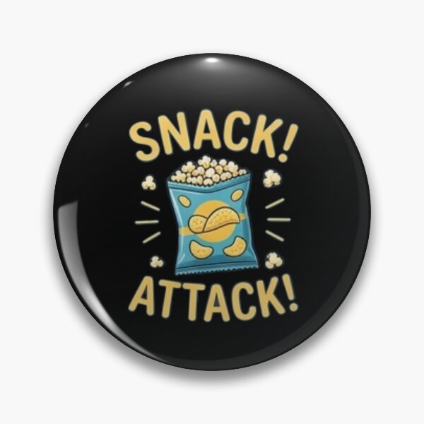 Artikelvorschau, Snack Attack – Lustiges Design für Popcorn- und Snack-Liebhaber entworfen und verkauft von Tipsy24.