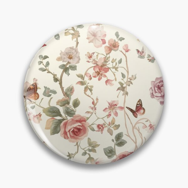 Item preview, Secret Garden – Romantic Vintage Floral Pattern designed and sold by Illustrated Faith.