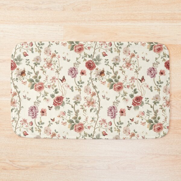 Item preview, Secret Garden – Romantic Vintage Floral Pattern designed and sold by Illustrated Faith.