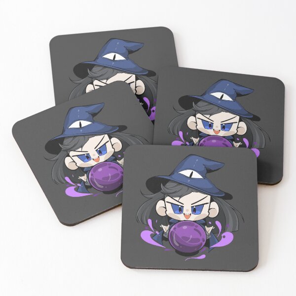 Item preview, Chibi Witch with Crystal Ball – Cute Magic Witch | Chibi Nightmares designed and sold by bella-rosa87.
