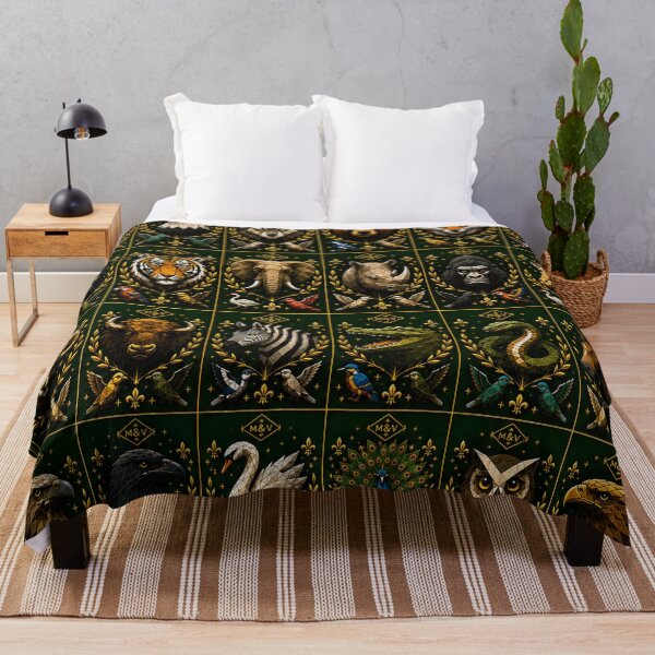 Item preview, Golden Wildlife Geometric Animal Gallery designed and sold by Qenlo.