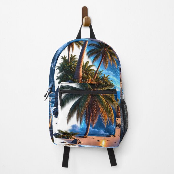 Item preview, Mystic Moon Beach and Sailboat Night Art designed and sold by FutureGarb.