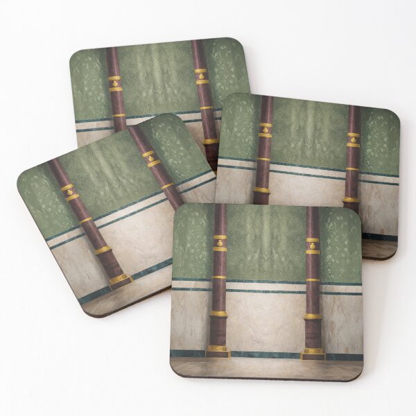 Item preview, Sacred Sanctuary Interior – Kaaba Pillars & Marble Heritage Art designed and sold by D-Islamic.