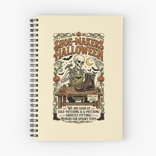 Item preview, Shoe Makers Halloween - Repairs for spooky steps designed and sold by ParadoxParadox.