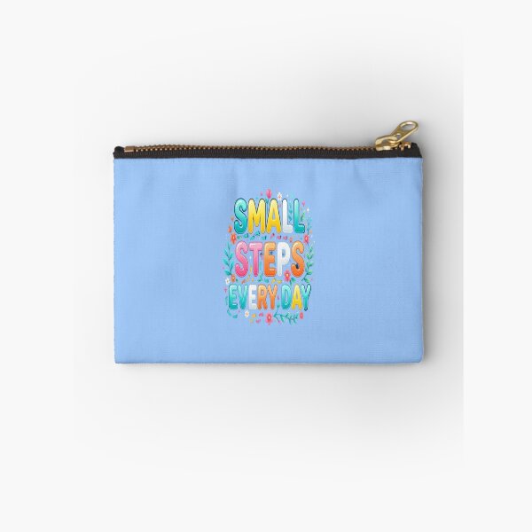 Item preview, Small Steps Every Day | Motivational Bubble Typography for Women designed and sold by Soft Strength Studio.