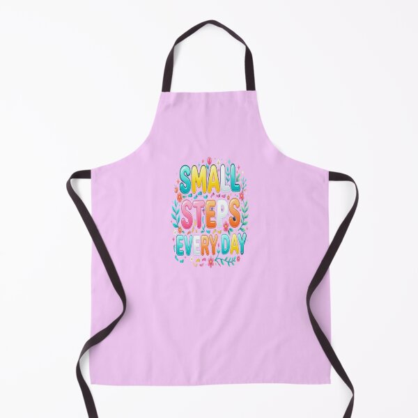 Item preview, Small Steps Every Day | Motivational Bubble Typography for Women designed and sold by Soft Strength Studio.