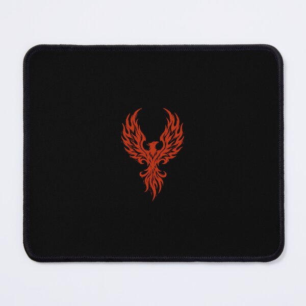 Item preview, Tribal Phoenix Firebird Rising T-Shirt - Dark Fantasy Graphic Tee designed and sold by Velouria Universe.