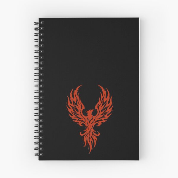 Item preview, Tribal Phoenix Firebird Rising T-Shirt - Dark Fantasy Graphic Tee designed and sold by Velouria Universe.