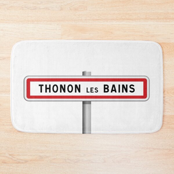 Item preview, Town entrance sign for Thonon-les-Bains – Haute-Savoie, Auvergne-Rhône-Alpes designed and sold by Panneaux et signalisations - NPOITEVIN.