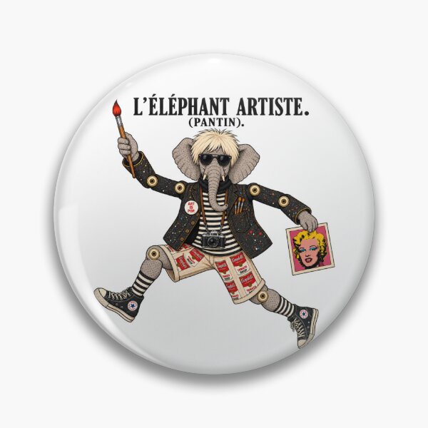 Item preview, Le Elephant Artiste designed and sold by MidnightStudio.