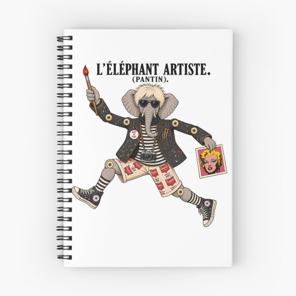 Item preview, Le Elephant Artiste designed and sold by MidnightStudio.