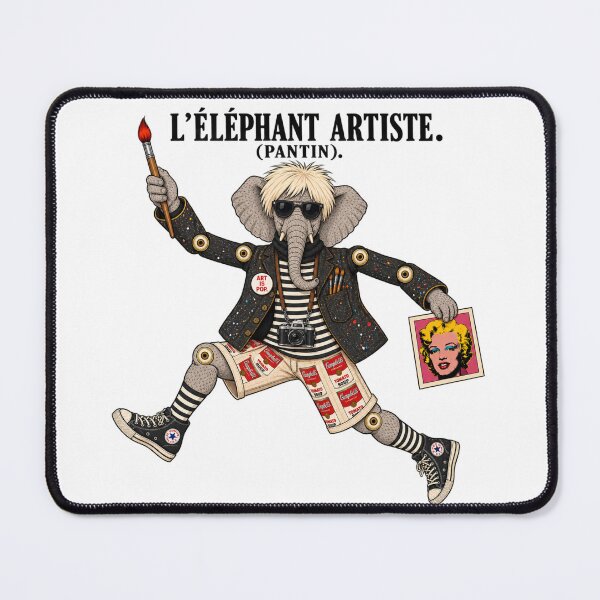Item preview, Le Elephant Artiste designed and sold by MidnightStudio.