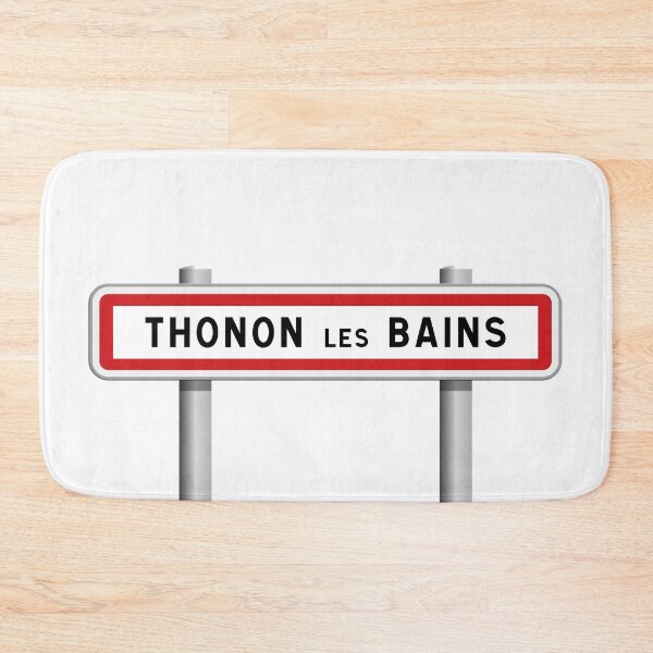 Item preview, Town entrance sign for Thonon-les-Bains – Haute-Savoie, Auvergne-Rhône-Alpes designed and sold by Panneaux et signalisations - NPOITEVIN.