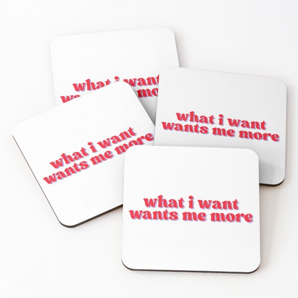 Item preview, what i want wants me more | red designed and sold by dollhouseclub.