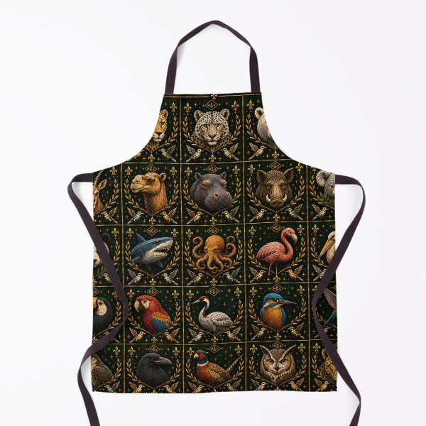 Item preview, Exotic Wildlife Geometric Animal Gallery designed and sold by Qenlo.