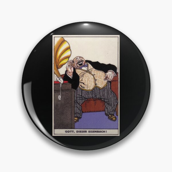 Item preview, Vintage  color lithograph, God, that Eisenbach! designed and sold by stevepaint.