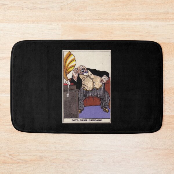 Item preview, Vintage  color lithograph, God, that Eisenbach! designed and sold by stevepaint.