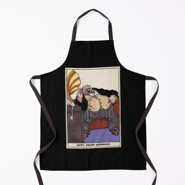 Item preview, Vintage color lithograph, God, that Eisenbach! designed and sold by stevepaint.