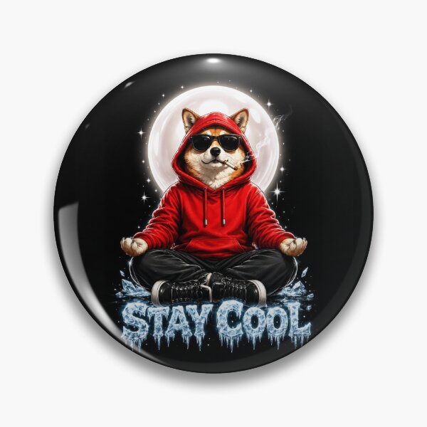 Item preview, Stay Cool Corgi designed and sold by Poseinix.