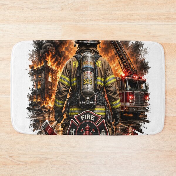 Item preview, Firefighter courage design designed and sold by urbanshop7.