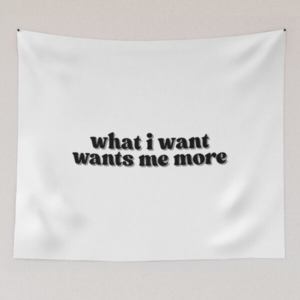 Item preview, what i want wants me more | black designed and sold by dollhouseclub.